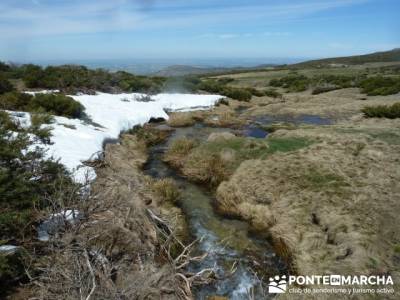 El Puerto del Reventón - San Ildefonso - Rascafria; senderistas gran canaria